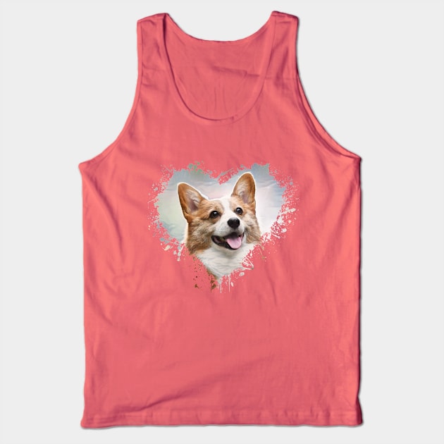 Corgi Love Tank Top by PhotoArts